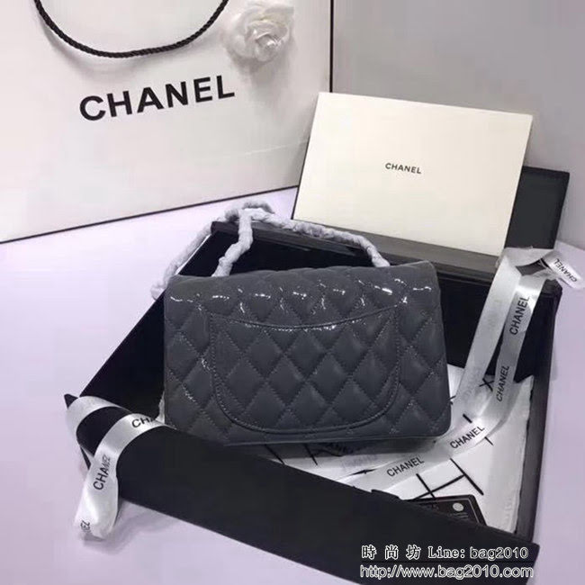 香奈兒CHANEL 升級版A1116小羊皮金銀鏈條單肩斜挎包 DSC1051